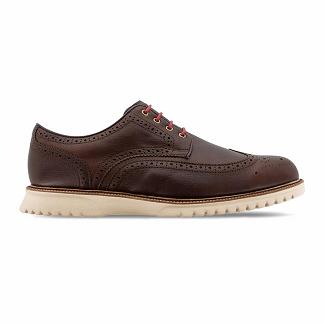 Men's Footjoy Club Casual Shoes Brown NZ-558664